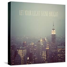 Shine Bright-Irene Suchocki-Stretched Canvas