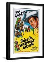 Shine on Harvest Moon, Top Left and Right: Roy Rogers, 1938-null-Framed Art Print