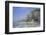 Shingle beach and chalk cliffs, Normandy, France-Philippe Clement-Framed Photographic Print