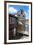 Shingle House in Castro, Chiloe, Chile, South America-Michael Runkel-Framed Photographic Print