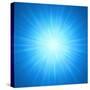 Shining Blue Lights-marinini-Stretched Canvas