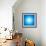 Shining Blue Lights-marinini-Framed Art Print displayed on a wall