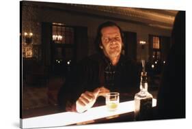 Shining by Stanley Kubrik with Jack Nicholson, 1980 (d\apres StephenKing) (photo)-null-Stretched Canvas