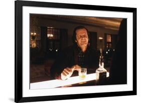 Shining by Stanley Kubrik with Jack Nicholson, 1980 (d\apres StephenKing) (photo)-null-Framed Photo