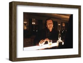 Shining by Stanley Kubrik with Jack Nicholson, 1980 (d\apres StephenKing) (photo)-null-Framed Photo