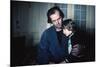 Shining by Stanley Kubrik with Jack Nicholson and Danny Llyod, 1980 (d'apres StephenKing) (photo)-null-Mounted Photo