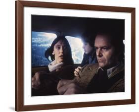 Shining by Stanley Kubrik with Shelley Duvall, Danny Llyod and Jack Nicholson, 1980 (d' apres Steph-null-Framed Photo