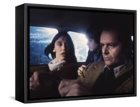 Shining by Stanley Kubrik with Shelley Duvall, Danny Llyod and Jack Nicholson, 1980 (d' apres Steph-null-Framed Stretched Canvas