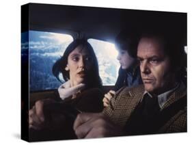 Shining by Stanley Kubrik with Shelley Duvall, Danny Llyod and Jack Nicholson, 1980 (d' apres Steph-null-Stretched Canvas