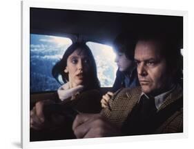 Shining by Stanley Kubrik with Shelley Duvall, Danny Llyod and Jack Nicholson, 1980 (d' apres Steph-null-Framed Photo