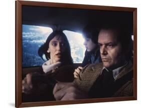 Shining by Stanley Kubrik with Shelley Duvall, Danny Llyod and Jack Nicholson, 1980 (d' apres Steph-null-Framed Photo