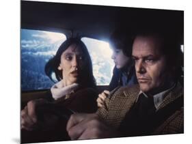 Shining by Stanley Kubrik with Shelley Duvall, Danny Llyod and Jack Nicholson, 1980 (d' apres Steph-null-Mounted Photo