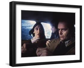 Shining by Stanley Kubrik with Shelley Duvall, Danny Llyod and Jack Nicholson, 1980 (d' apres Steph-null-Framed Photo