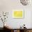 Shining Flower Garden on Yellow Japanese Paper-Miyuki Hasekura-Giclee Print displayed on a wall