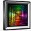 Shining Lights Rainbow Colors Frame-art_of_sun-Framed Premium Giclee Print