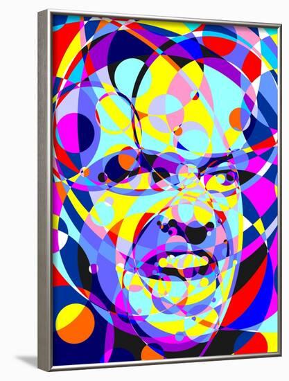 Shining-Cristian Mielu-Framed Art Print