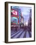 Shinjuku at Dusk, Tokyo, Japan-Rob Tilley-Framed Photographic Print