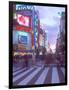 Shinjuku at Dusk, Tokyo, Japan-Rob Tilley-Framed Photographic Print