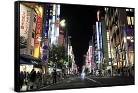 Shinjuku, central Tokyo, Japan, Asia-David Pickford-Framed Stretched Canvas