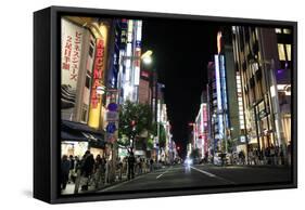 Shinjuku, central Tokyo, Japan, Asia-David Pickford-Framed Stretched Canvas