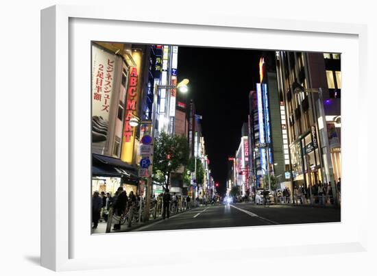 Shinjuku, central Tokyo, Japan, Asia-David Pickford-Framed Photographic Print