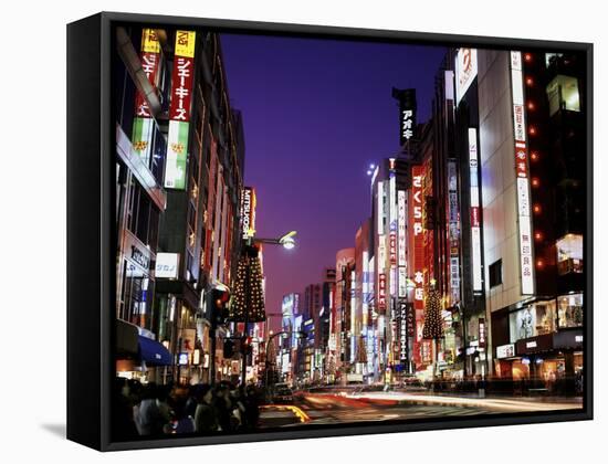 Shinjuku District, Japan-null-Framed Stretched Canvas