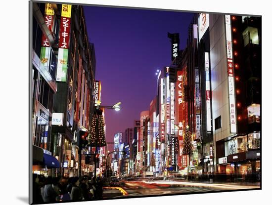 Shinjuku District, Japan-null-Mounted Photographic Print