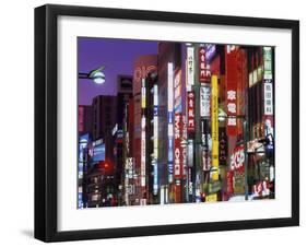 Shinjuku District, Tokyo, Japan-null-Framed Premium Photographic Print