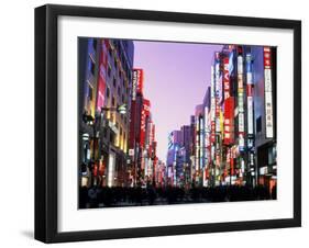 Shinjuku District, Tokyo, Japan-null-Framed Premium Photographic Print