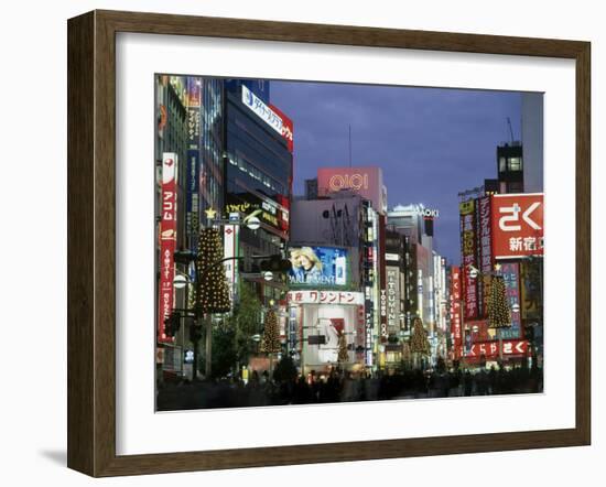 Shinjuku District, Tokyo, Japan-null-Framed Photographic Print