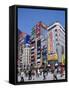 Shinjuku-Dori, Shinjuku, Tokyo, Honshu, Japan-null-Framed Stretched Canvas