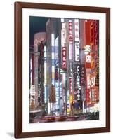 Shinjuku-Dori, Shinjuku, Tokyo, Honshu, Japan-null-Framed Photographic Print