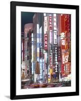 Shinjuku-Dori, Shinjuku, Tokyo, Honshu, Japan-null-Framed Photographic Print