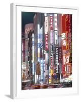 Shinjuku-Dori, Shinjuku, Tokyo, Honshu, Japan-null-Framed Photographic Print