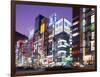 Shinjuku-Dori, Shinjuku, Tokyo, Honshu, Japan-null-Framed Photographic Print