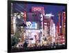 Shinjuku-Dori, Shinjuku, Tokyo, Honshu, Japan-null-Framed Photographic Print