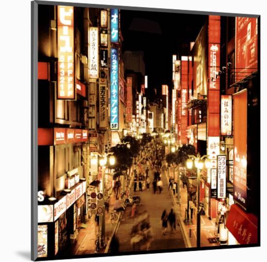 Shinjuku Neons, Tokyo-Marcin Stawiarz-Mounted Art Print