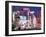 Shinjuku, Shinjuku-dori, Nightlights, Tokyo, Honshu, Japan-Steve Vidler-Framed Premium Photographic Print