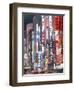 Shinjuku, Shinjuku-dori, Nightlights, Tokyo, Honshu, Japan-Steve Vidler-Framed Photographic Print