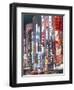 Shinjuku, Shinjuku-dori, Nightlights, Tokyo, Honshu, Japan-Steve Vidler-Framed Photographic Print