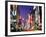 Shinjuku, Shinjuku-dori, Nightlights, Tokyo, Honshu, Japan-Steve Vidler-Framed Photographic Print