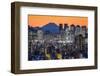 Shinjuku skyline with Mt. Fuji in the background, Tokyo, Japan-Jan Christopher Becke-Framed Photographic Print