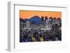 Shinjuku skyline with Mt. Fuji in the background, Tokyo, Japan-Jan Christopher Becke-Framed Photographic Print