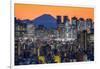 Shinjuku skyline with Mt. Fuji in the background, Tokyo, Japan-Jan Christopher Becke-Framed Photographic Print