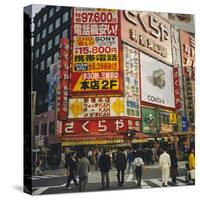 Shinjuku, Tokyo, Japan-Christopher Rennie-Stretched Canvas