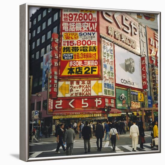 Shinjuku, Tokyo, Japan-Christopher Rennie-Framed Photographic Print