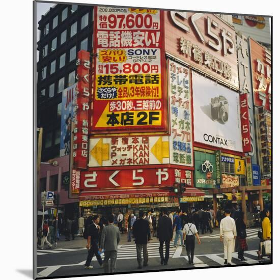 Shinjuku, Tokyo, Japan-Christopher Rennie-Mounted Photographic Print