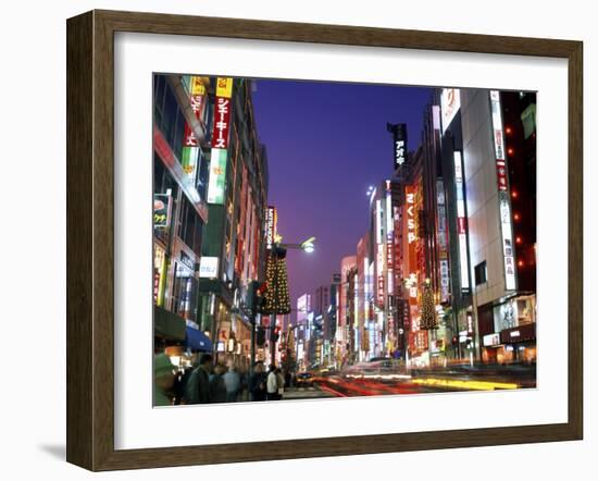 Shinjuku Tokyo Japan-null-Framed Premium Photographic Print