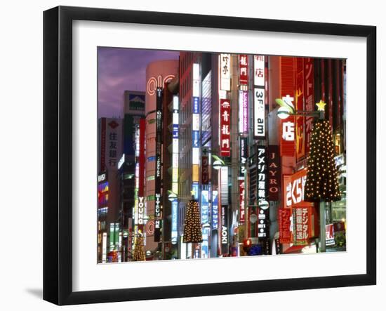 Shinjuku Tokyo Japan-null-Framed Photographic Print
