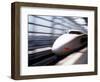 Shinkansen or Bullet Train, Osaka, Japan-Nancy & Steve Ross-Framed Photographic Print